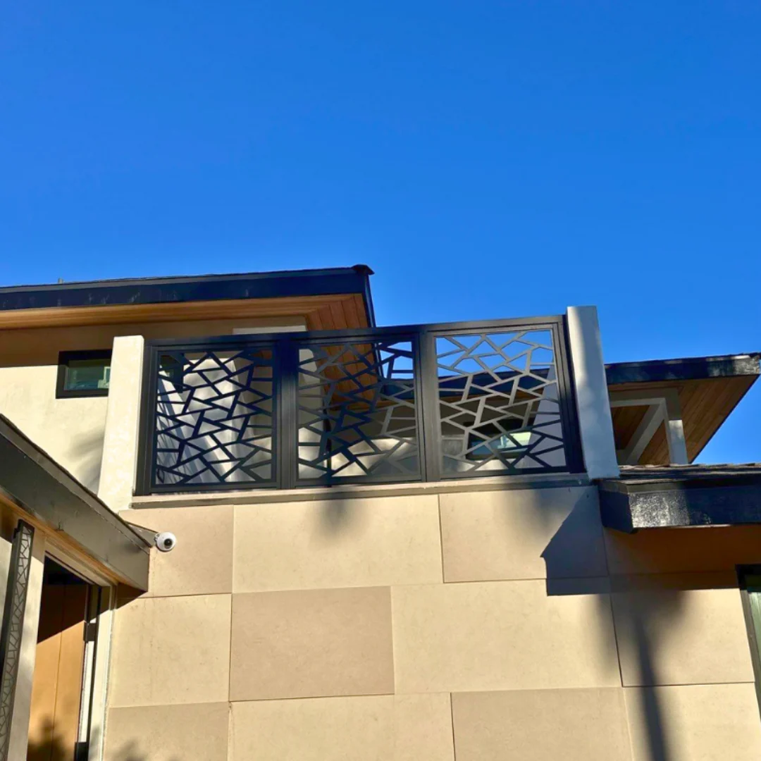Aluminum railings
