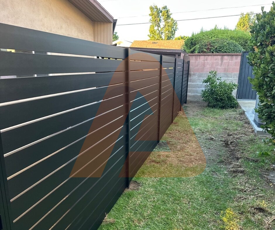 Zone Zero aluminum fence