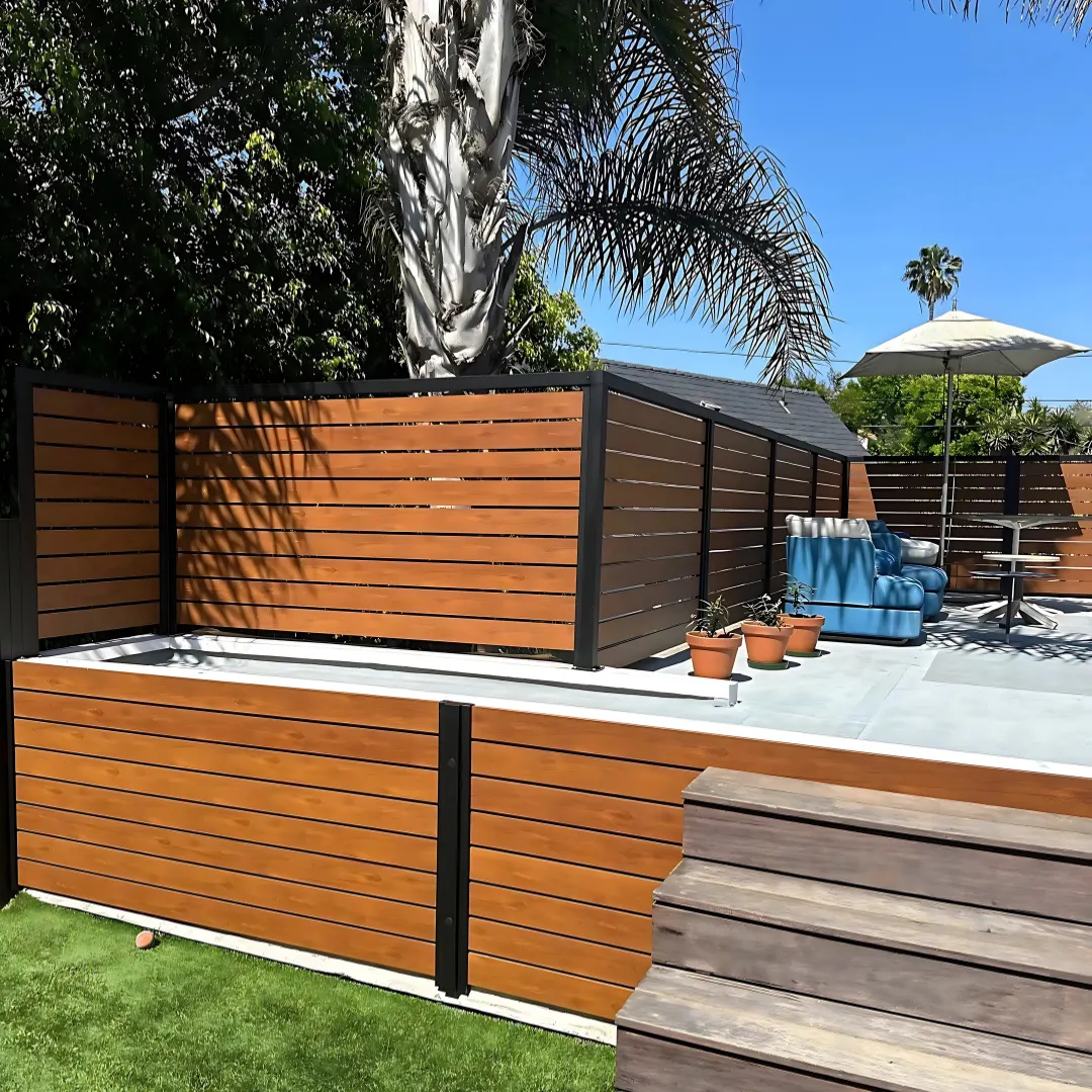 Aluminum railing design