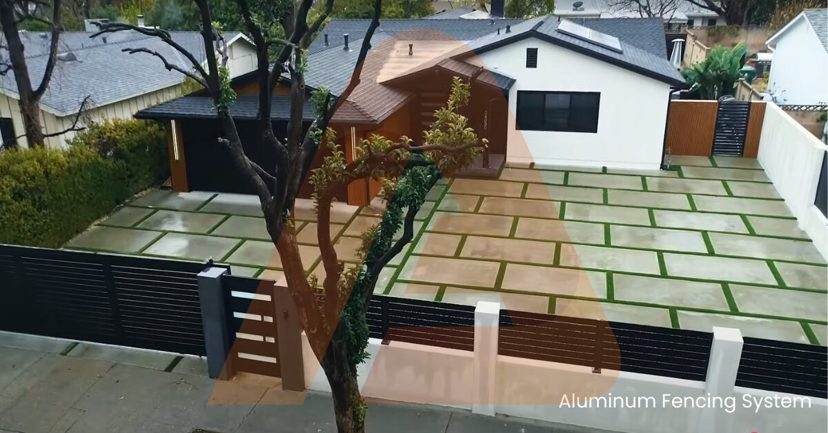 Zone Zero aluminum fence hero image