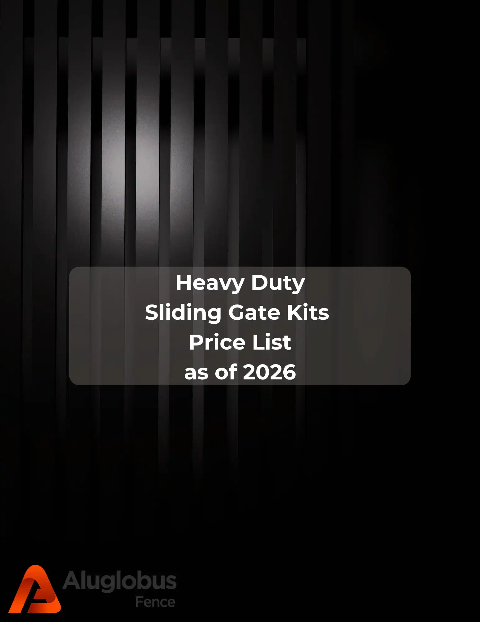 HD Pedestrian Gate Kits Front (2)