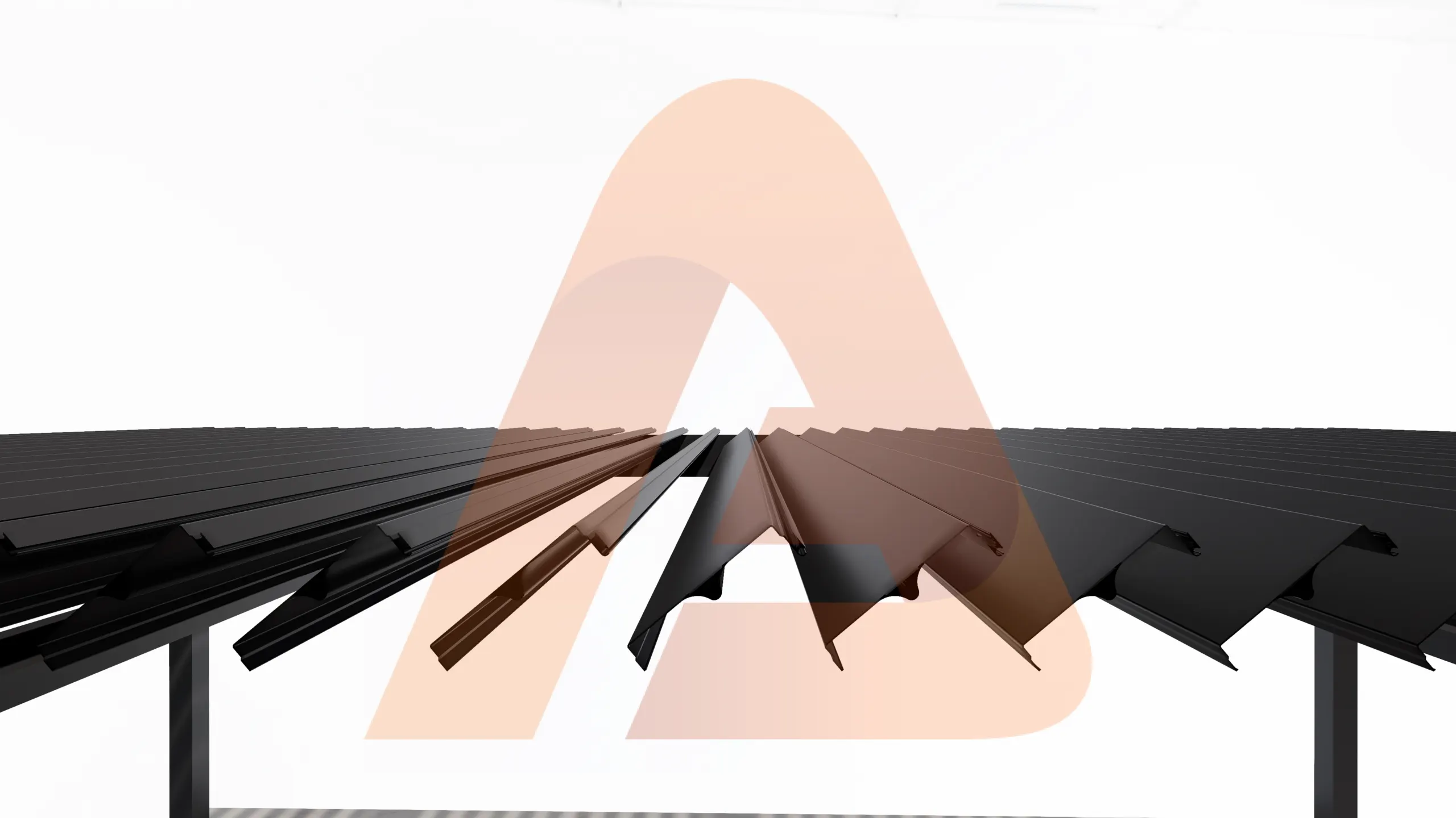 Automatic louver section view