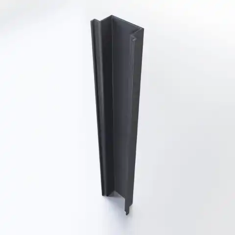 2.75 2-way Post Cover 6.5 ft - Black