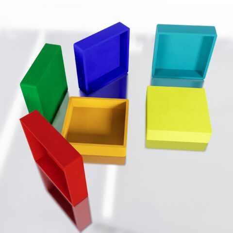 2.75 2-way Post Convex Cap - Custom Colors