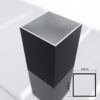 3.15x3.15 Square Post Black