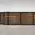 ALU 40 Horizontal GAP 38 Wood Grain 18X6 ft. Heav Duty Sliding Gate WG