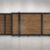 ALU 50 T&G Horizontal NO GAP Wood Grain 12x6 ft. Heavy Duty Sliding Gate WG Ipe