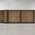 ALU 50 T&G Horizontal NO GAP Wood Grain 18x6 ft. Heavy Duty Sliding Gate WG Ipe