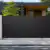 ALU 60 T&G Horizontal GAP 38 Black 12X6 ft. Heav Duty Sliding Gate BL (Motorized)