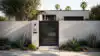 Alu 20 4x6 HD Pedestrian Gate Black (Horizontal)