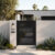 Alu 20 4x6 HD Pedestrian Gate Black (Horizontal)