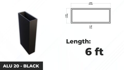 Alu 20 BL 6ft