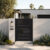 Alu 40 4x6 HD Pedestrian Gate Black (Horizontal)