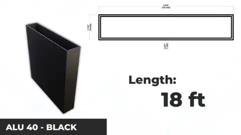 Alu 40 BL 18ft