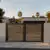 Alu 40 HD 12x6 Pedestrian Gate Wood like (Horizontal)