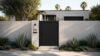 Alu 60 4x6 HD Pedestrian Gate Black (Horizontal)