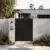 Alu 60 4x6 HD Pedestrian Gate Black (Horizontal)