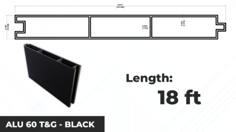 Alu 60 T&G BL 18ft