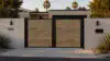 Alu 60 T&G DIY 12x6 Pedestrian Gate wood like Woodgrain (Horizontal)