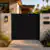 Alu 60 T&G DIY Pedestrian Gate 6x6 ft Black (Horizontal)