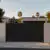 Alu 60 T&G HD 12x6 Pedestrian Gate Black (Horizontal)