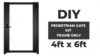 DIY Gate Kit Frame Only 4x6 New