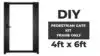 DIY Gate Kit Frame Only 4x6 New