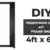 DIY Gate Kit Frame Only 4x6 New