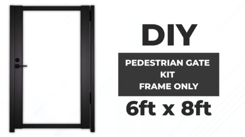 DIY Gate Kit Frame Only 6x8 New