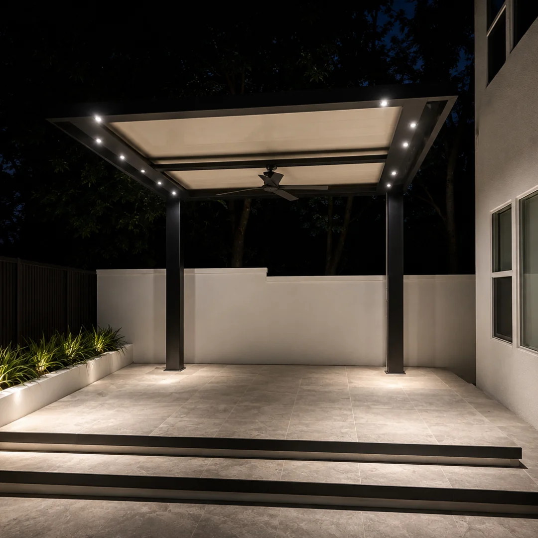 Cantilever patio cover project 3