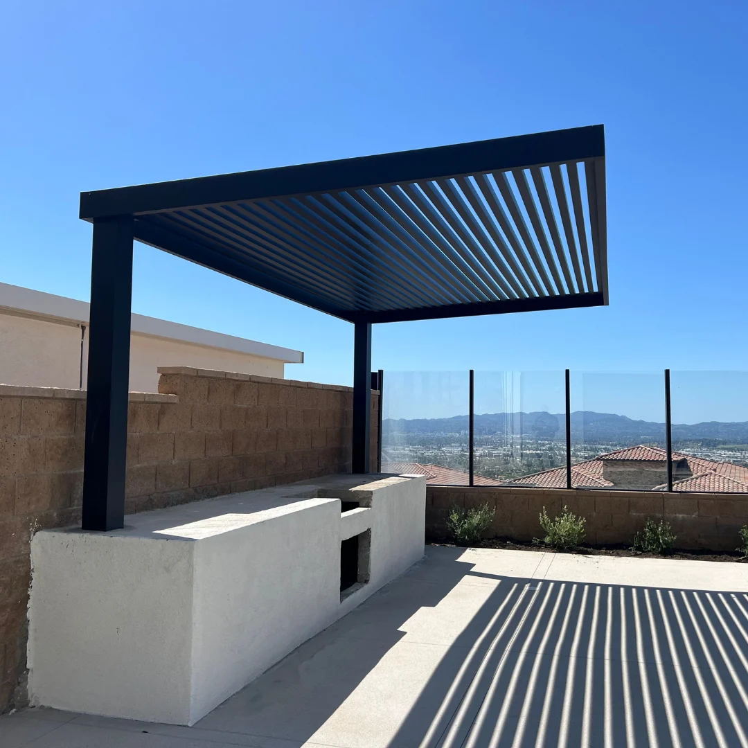 Cantilever patio cover project 4