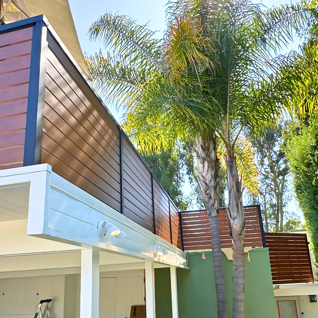 Aluminum guard railing
