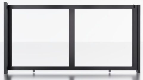 DIY sliding gate 19 ft x 6 ft frames only
