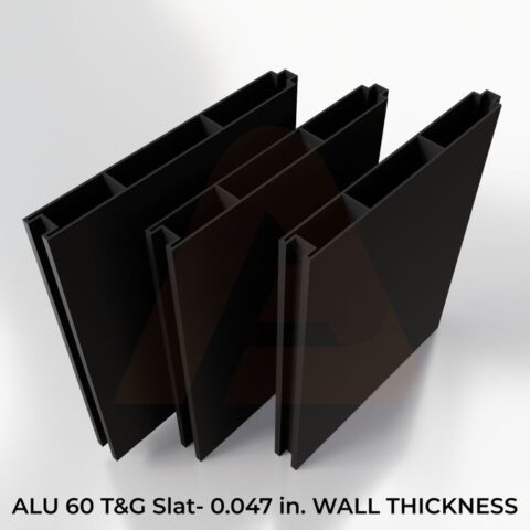 (Gate Slat Box) ALU 60 T&G Slat - 11pcs (39in)