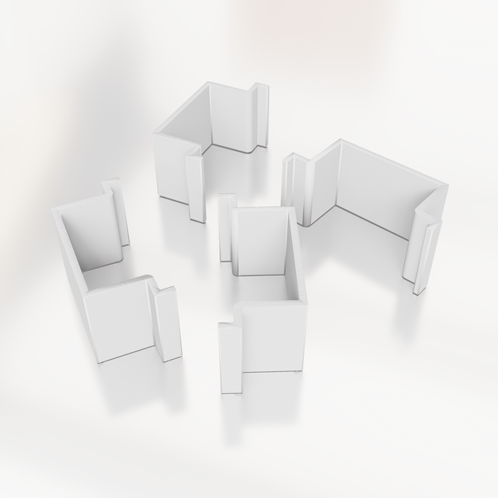 (Pack of 30pcs) 2.75 2-way Post Spacers 3/8 in.