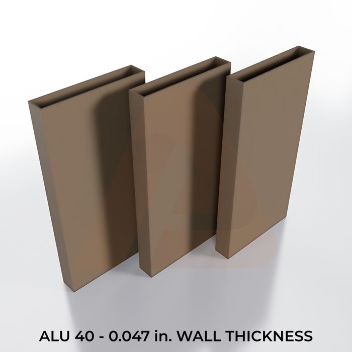 (Box) ALU 40 Slat 0.047 THK x 8ft (16pcs)