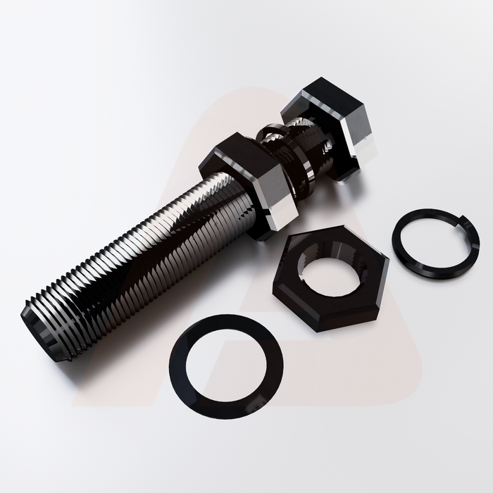 Bolt + Washer + Nut Black