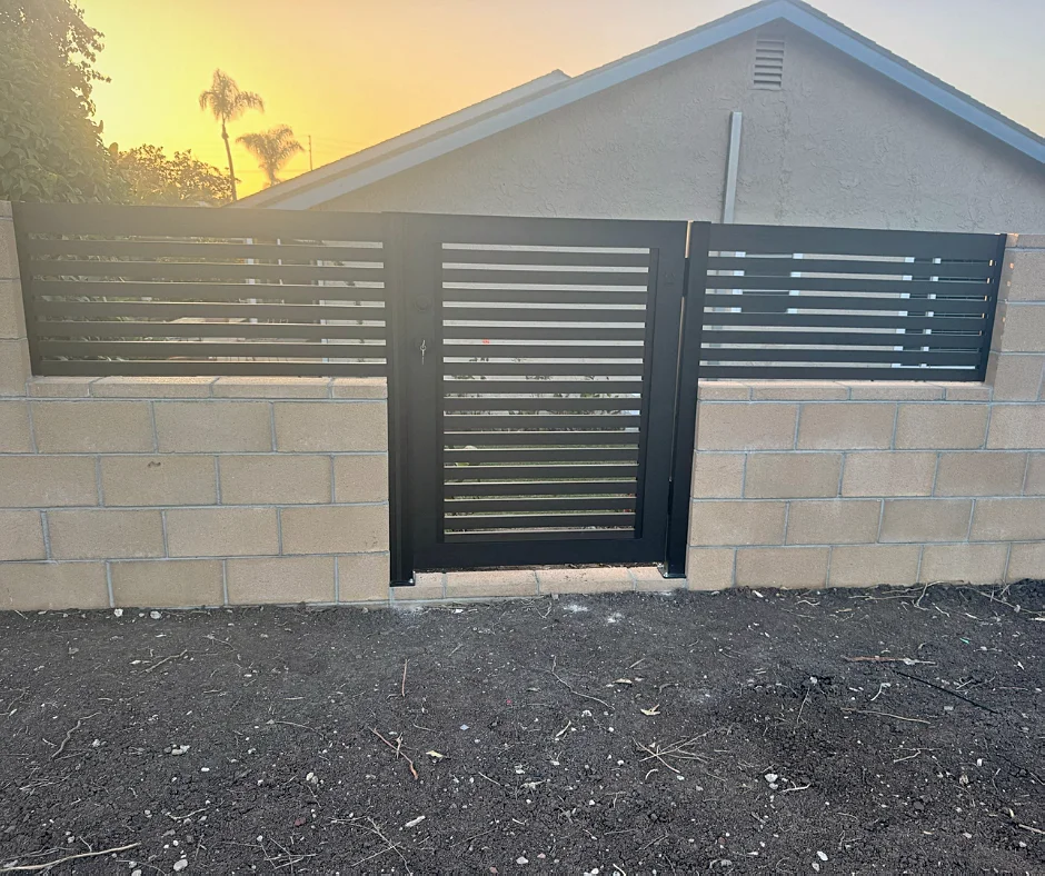 Aluglobus ALU20 aluminum fence