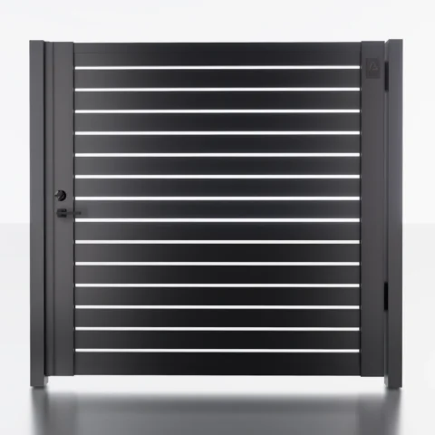 alu40 diy gate render n66 black