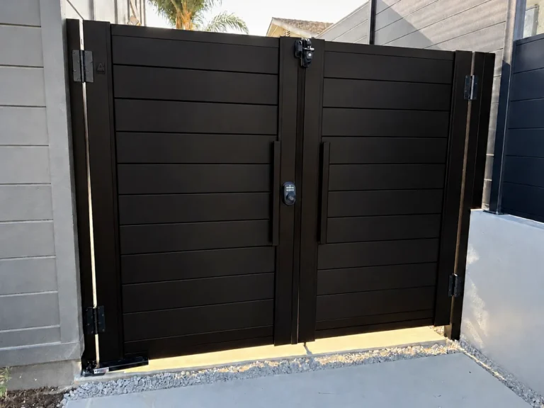ALU60 dark bronze double gate
