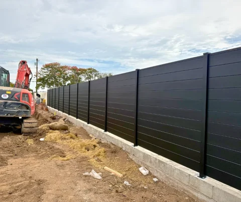 Aluminum Fence Kit Alu50 T&G 6' x 6.3'