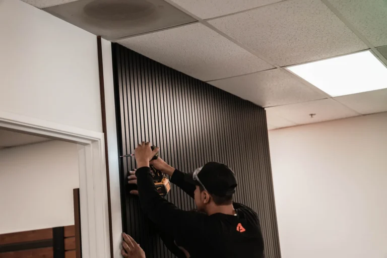 Securing the tongue-and-groove cladding panels