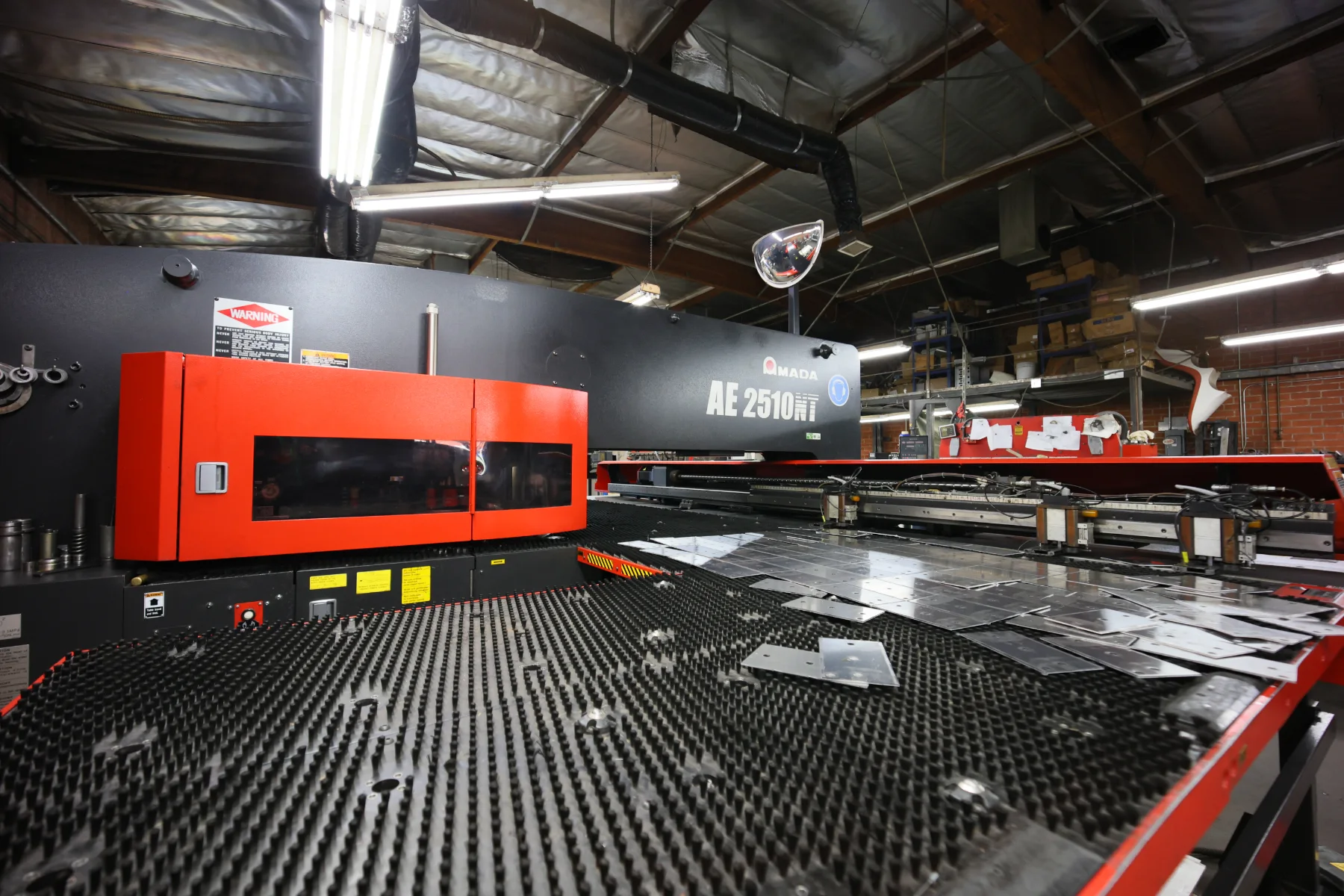 Inside the Aluglobus fabrication shop