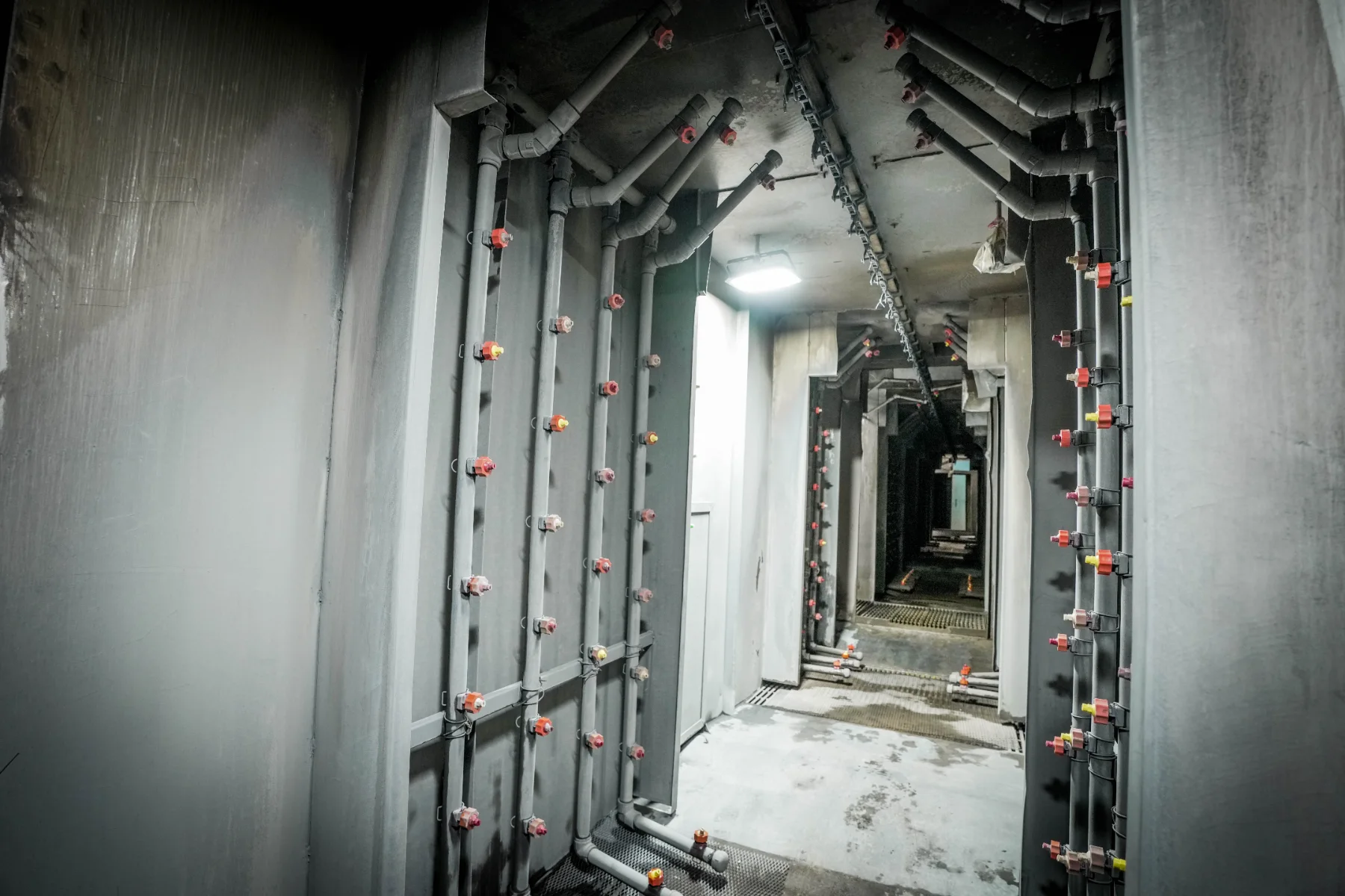 Powder coating line for Aluglobus aluminum