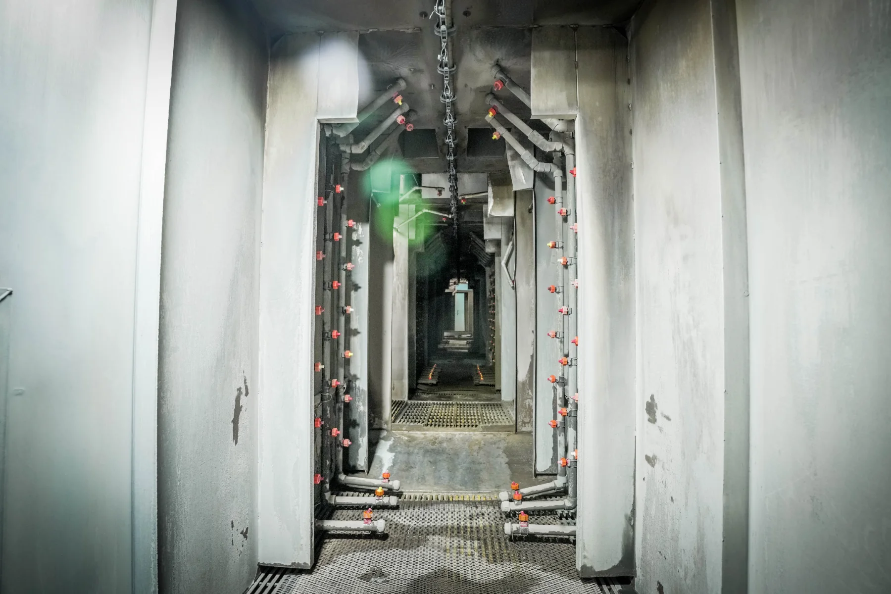 Powder coating line for Aluglobus aluminum