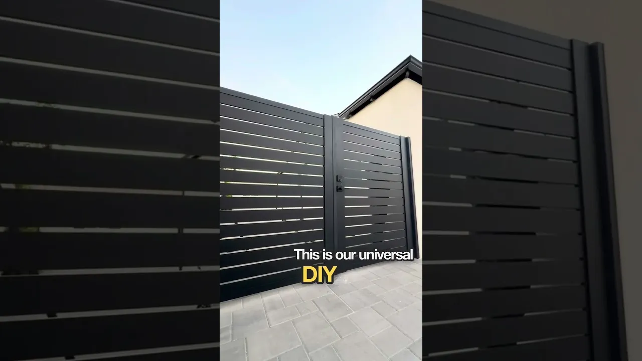 DIY gate? Yes. Flimsy? Never.