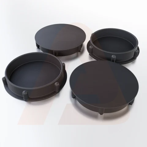 7/8 Plugs Black