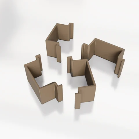 (Pack of 30pcs) 2.75 2-way Post Spacers 1/2 in.